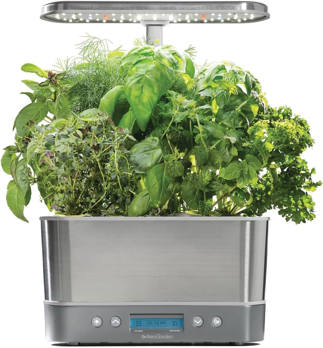 Harvest Elite - Indoor Garden with LED Grow Light, Stainless Steel